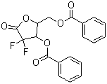 2-脫氧-2,2-二氟戊呋喃糖-1-酮-3,5-二安息香酸鹽